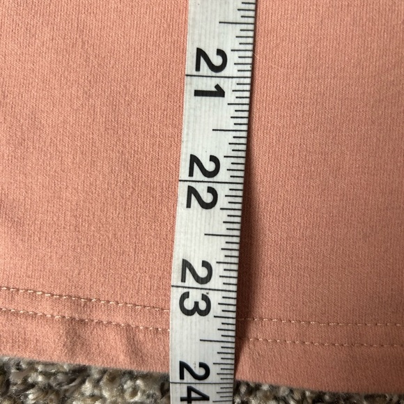 Lumiere salmon or light peach trumpet sleeve 100% cotton top size small - Picture 3 of 7